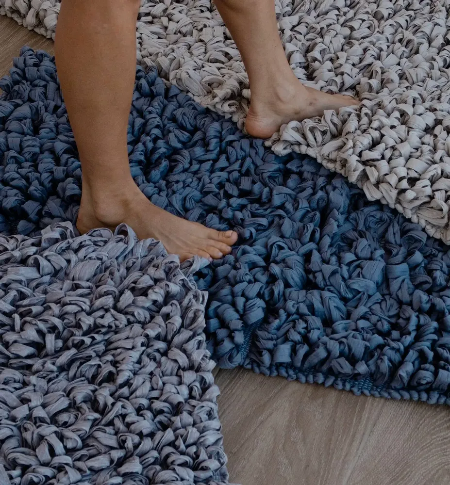 Rugs - Handmade Rug. Upcycled Decor from Portugal. - SOWL