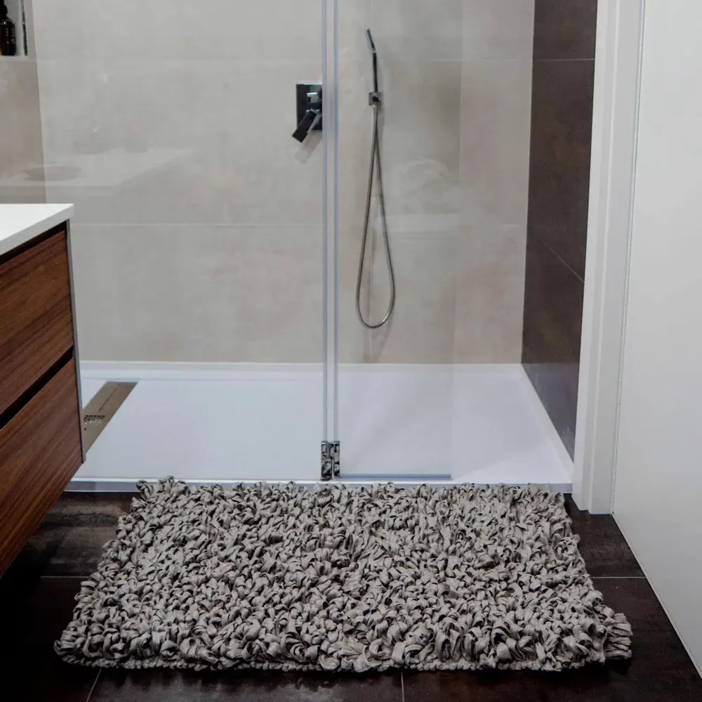 Other bath linens - Handmade Bath Mat. Upcycled Decor from Portugal. - SOWL