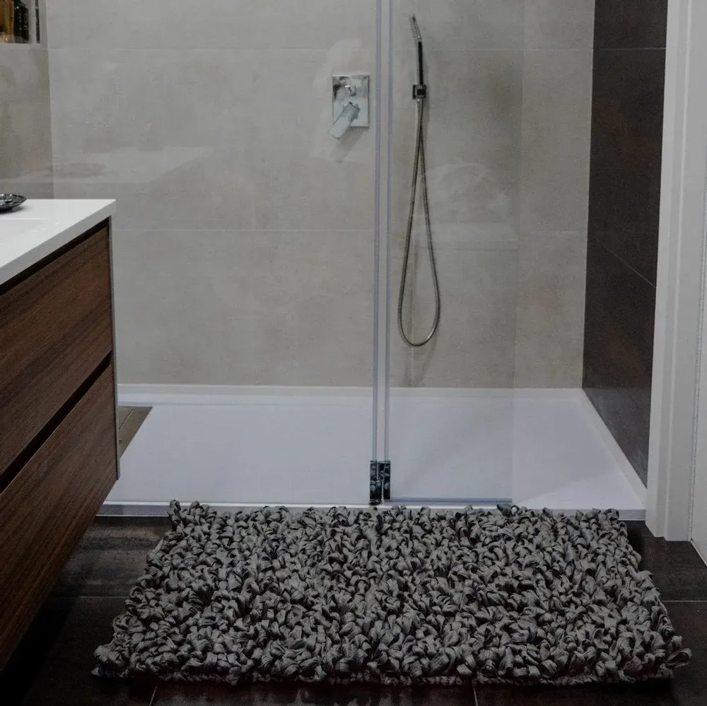 Other bath linens - Handmade Bath Mat. Upcycled Decor from Portugal. - SOWL
