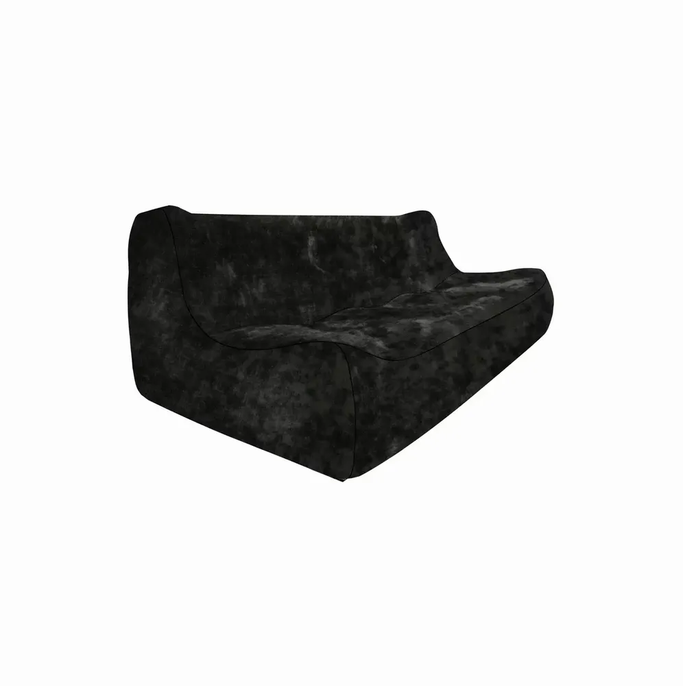 Sofas - Soho Black Sofa - 3 seats - JOLI JOUR PARIS