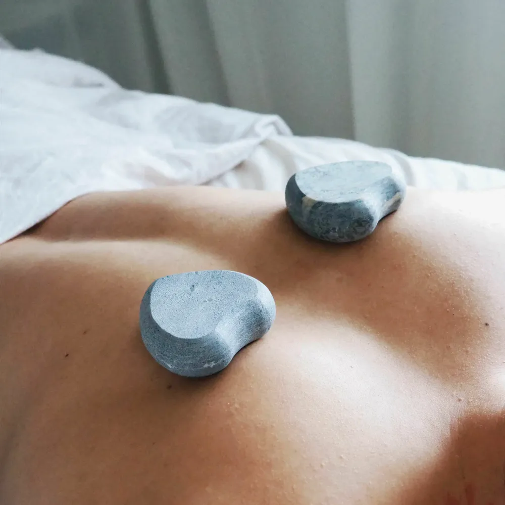 Spas - Heart-shaped massage stone - Lempi - HUKKA DESIGN