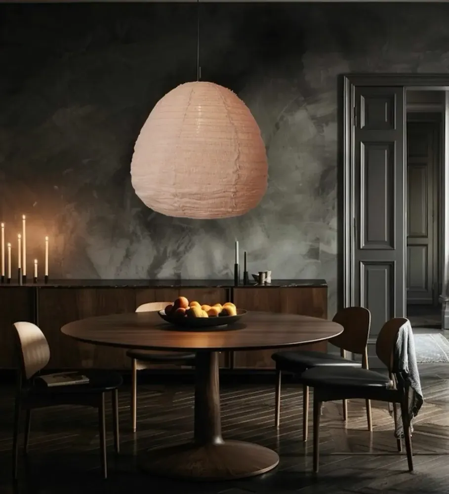 Suspensions - Suspension Kapok Pear - Gong Design - 60 cm - JOLI JOUR PARIS