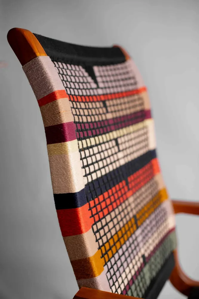 Armchairs - Rocking chair Monterosso Verona weave 8 colors - NA'LAGO