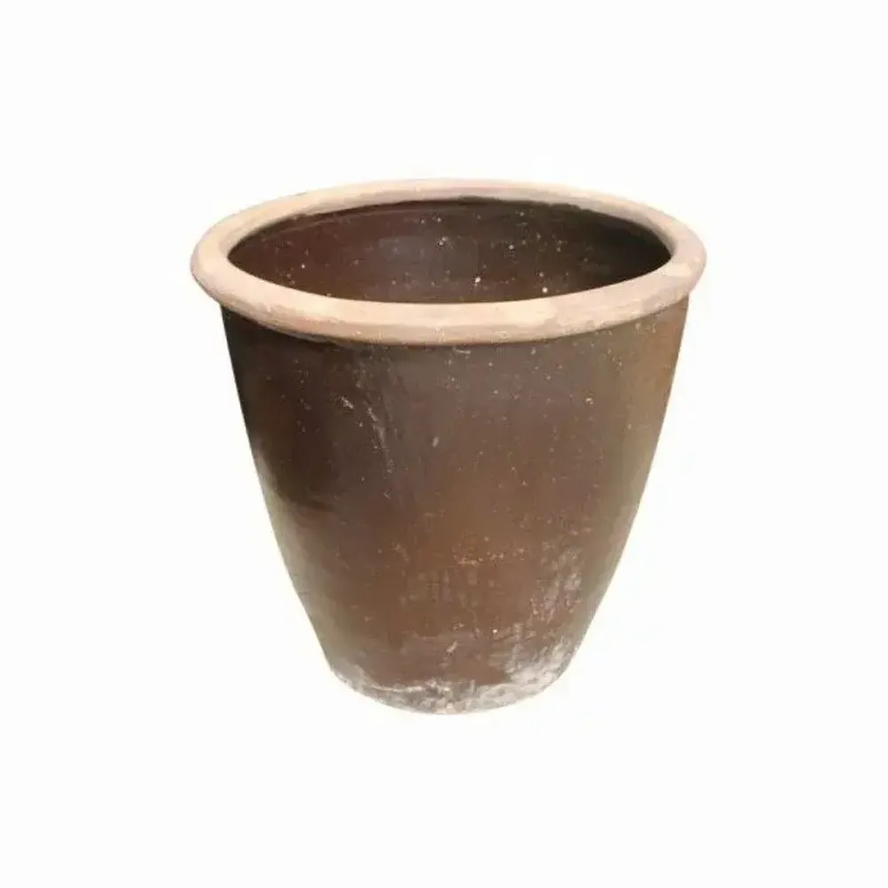 Ceramic - Lacquered old jar - PAGODA INTERNATIONAL