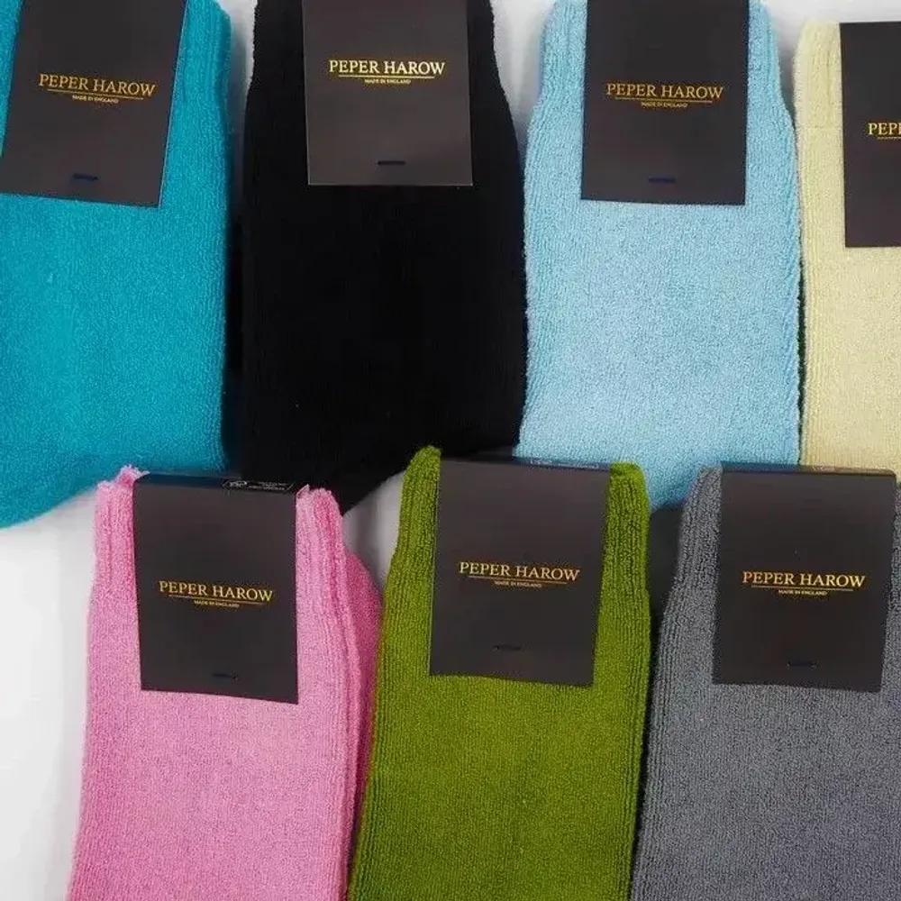 Chaussettes - Chaussettes de lit pour hommes à revers côtelés - PEPER HAROW SOCKS