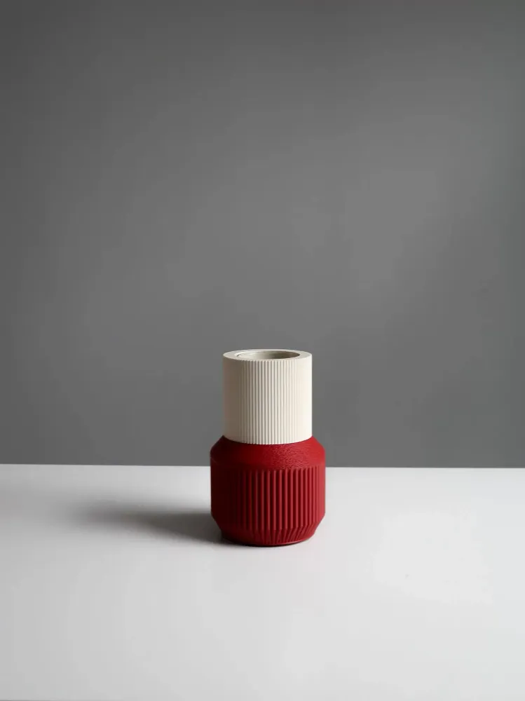 Vases - VASE DESIGN ET COLLECTION INSPIRE POUR BOUGIES - MENDELEK STUDIO
