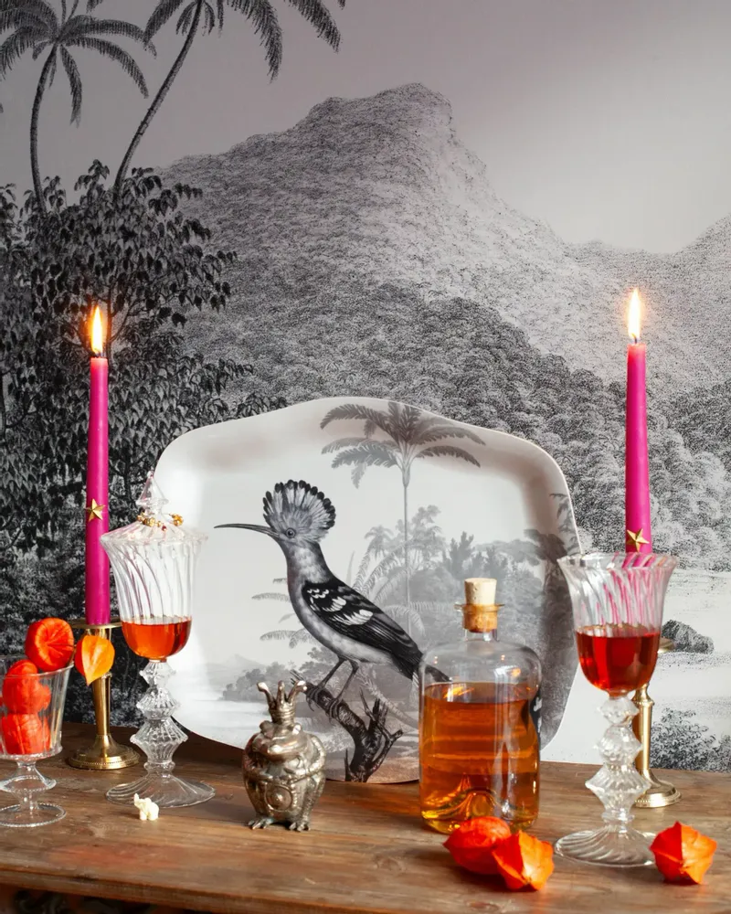Plateaux - Plateau rococo Huppe - PARADISIO IMAGINARIUM