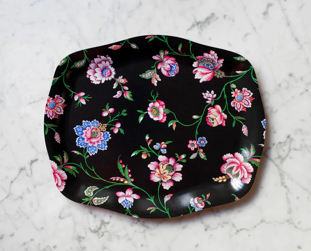 Plateaux - Plateau rococo Pondichéry - PARADISIO IMAGINARIUM