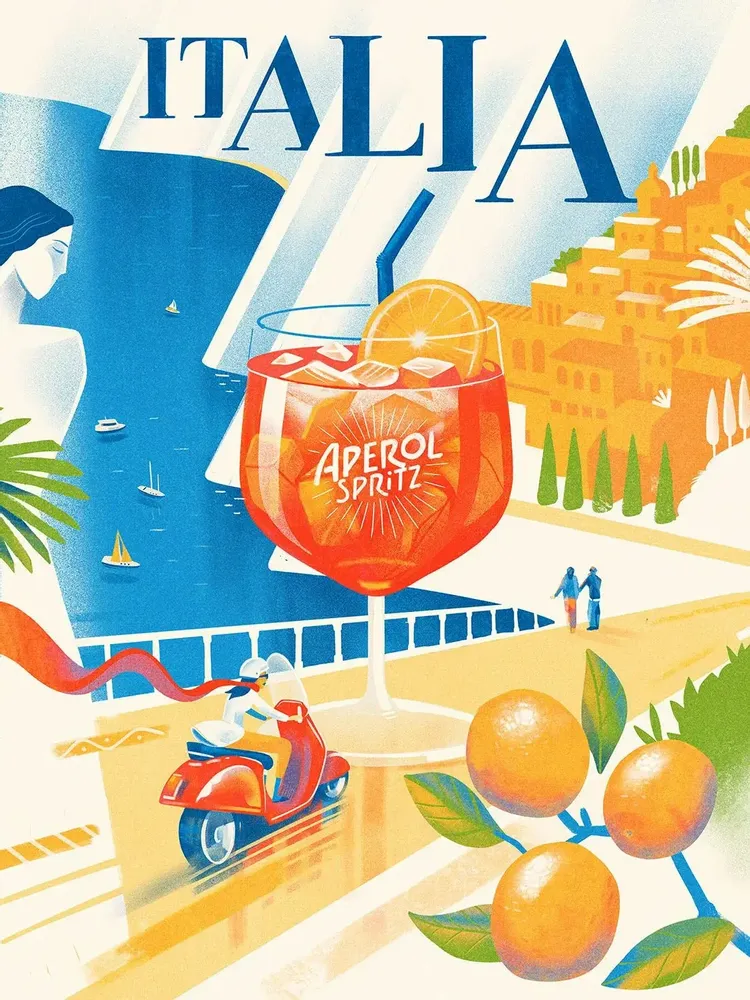 Poster - Mark Harrison Collection - BLUE SHAKER