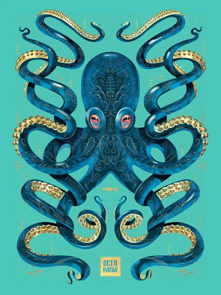 Poster - Mark Harrison Collection - BLUE SHAKER