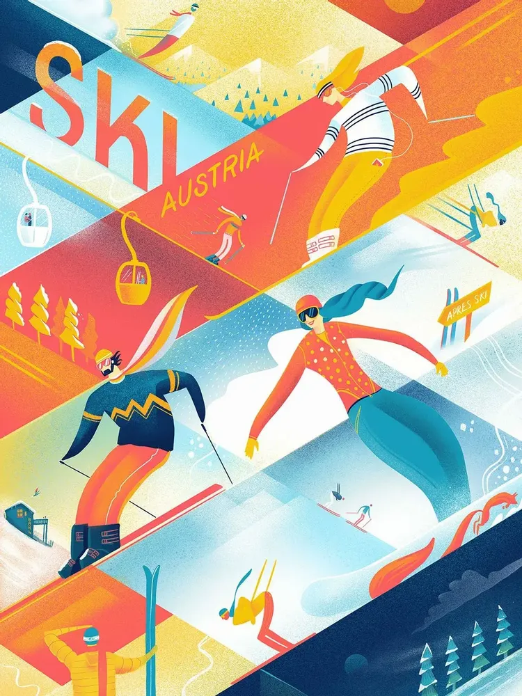 Poster - Mark Harrison Collection - BLUE SHAKER