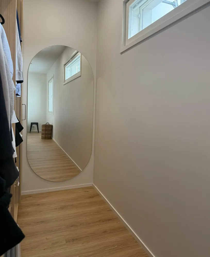 Mirrors - Oval Mirror, full length (90x190) - SCANDINAVIAN GLASSFACTORY