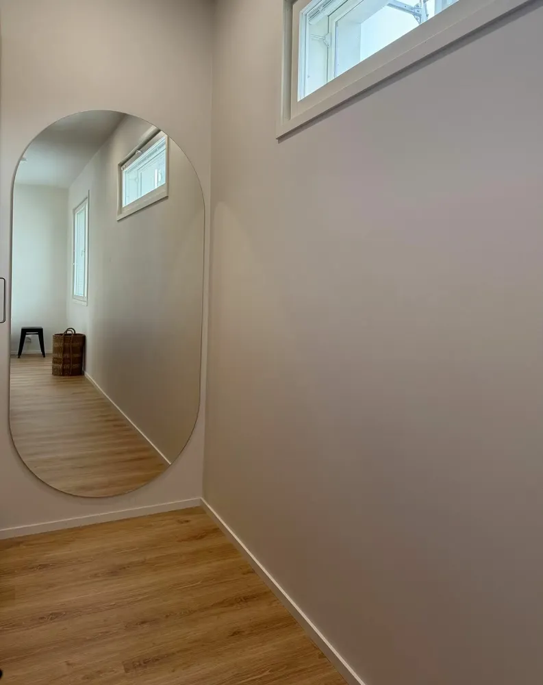 Mirrors - Oval Mirror, full length (90x190) - SCANDINAVIAN GLASSFACTORY