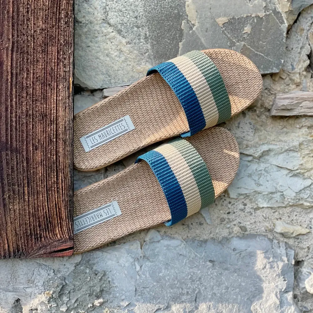 Loungewear - LES MAURICETTES by Gladys, ultra light and comfortable flip-flops - LES MAURICETTES