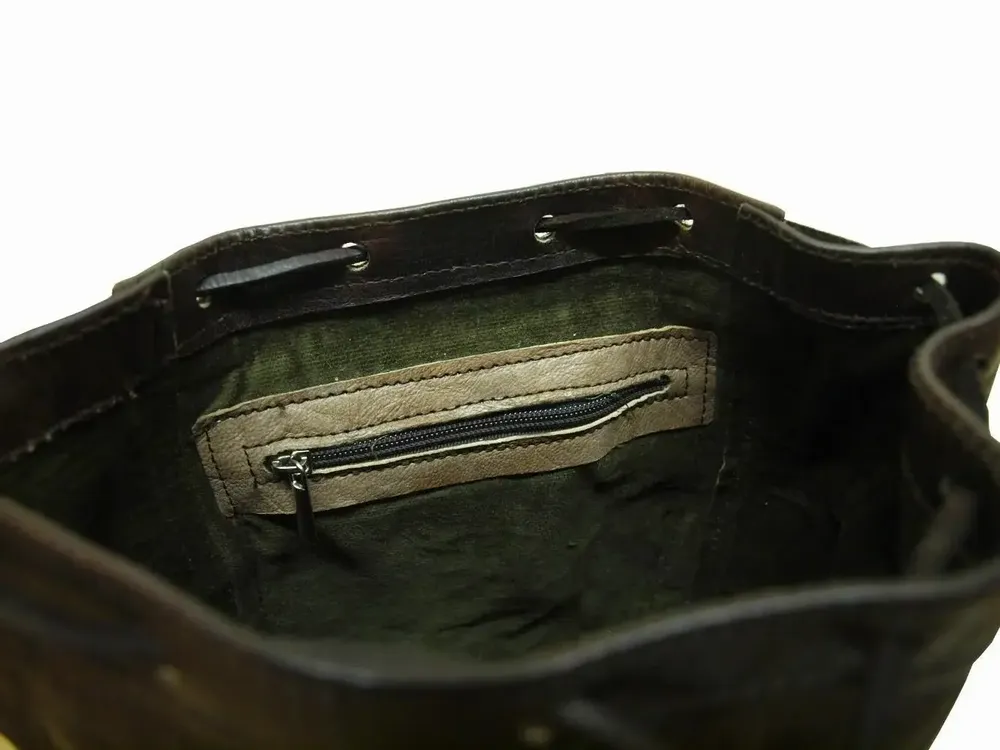 Sacs et cabas - Petit sac à dos en cuir - BERBER LEATHER