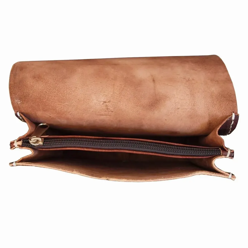 Sacs et cabas - Sac à bandoulière en cuir pour femme Kenitra - BERBER LEATHER