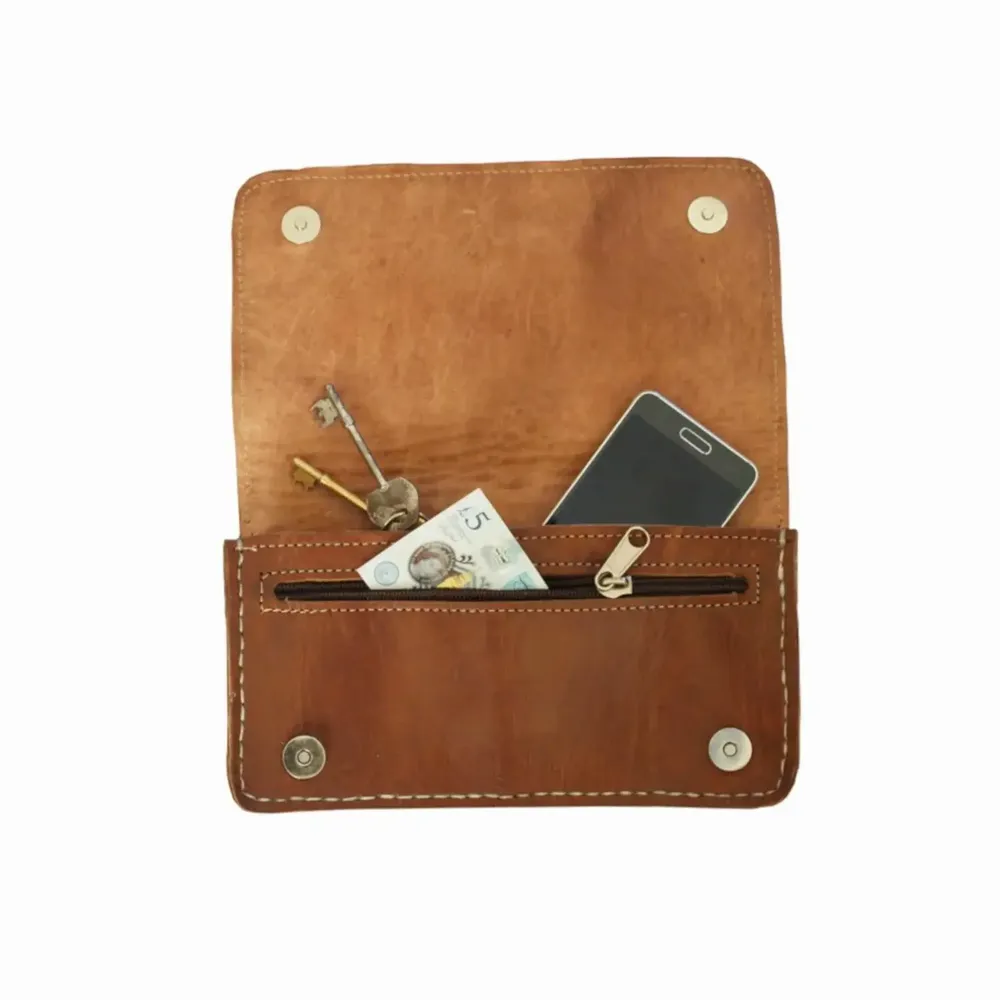 Bags and totes - Kenitra leather shoulder bag - magnetic closure - BERBER LEATHER