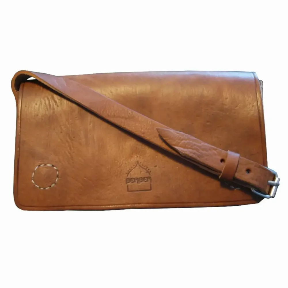 Bags and totes - Kenitra leather shoulder bag - magnetic closure - BERBER LEATHER