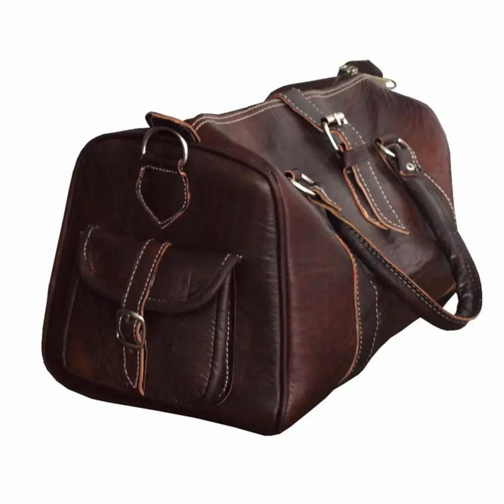 Bags and totes - Women's leather bowling bag - BERBER LEATHER