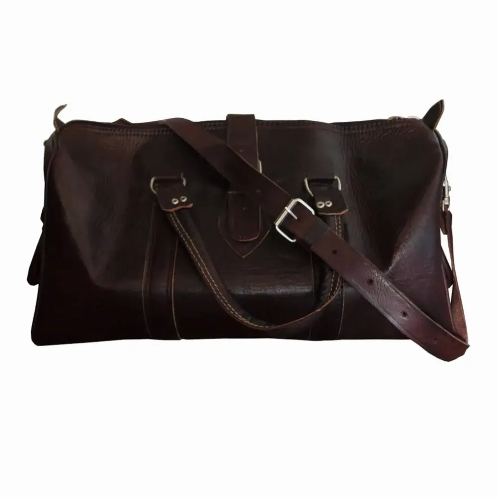 Leather goods - Leather weekend bag - BERBER LEATHER