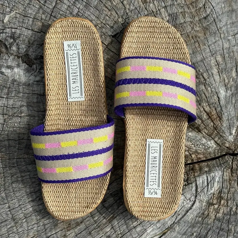 Loungewear - LES MAURICETTES by Tiphaine, ultra light and comfortable flip-flops - LES MAURICETTES