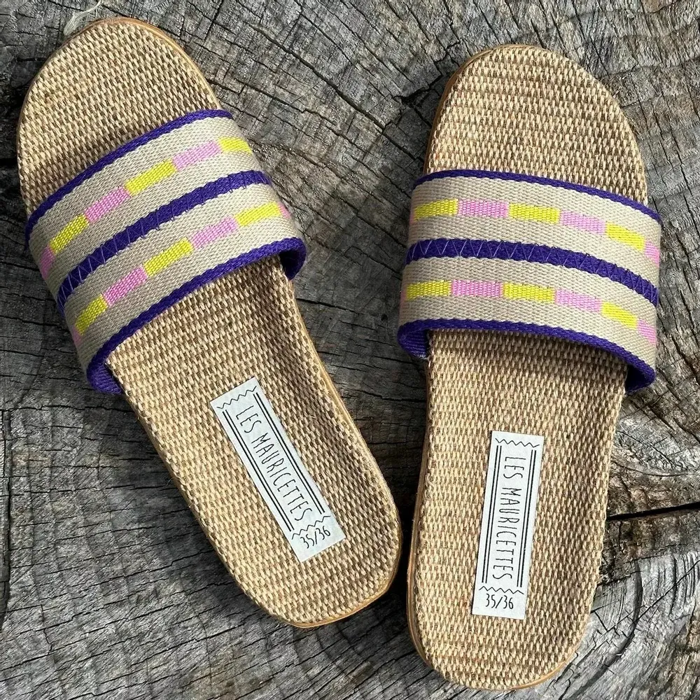Loungewear - LES MAURICETTES by Tiphaine, ultra light and comfortable flip-flops - LES MAURICETTES