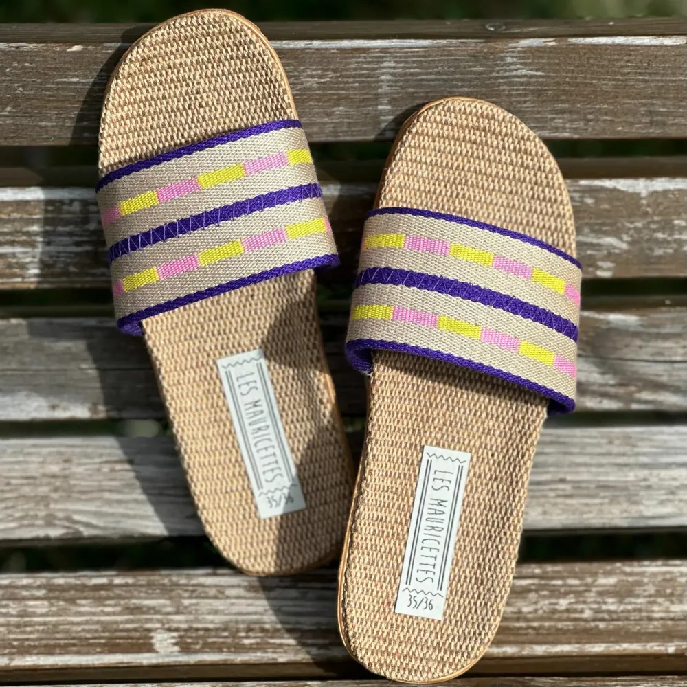 Loungewear - LES MAURICETTES by Tiphaine, ultra light and comfortable flip-flops - LES MAURICETTES