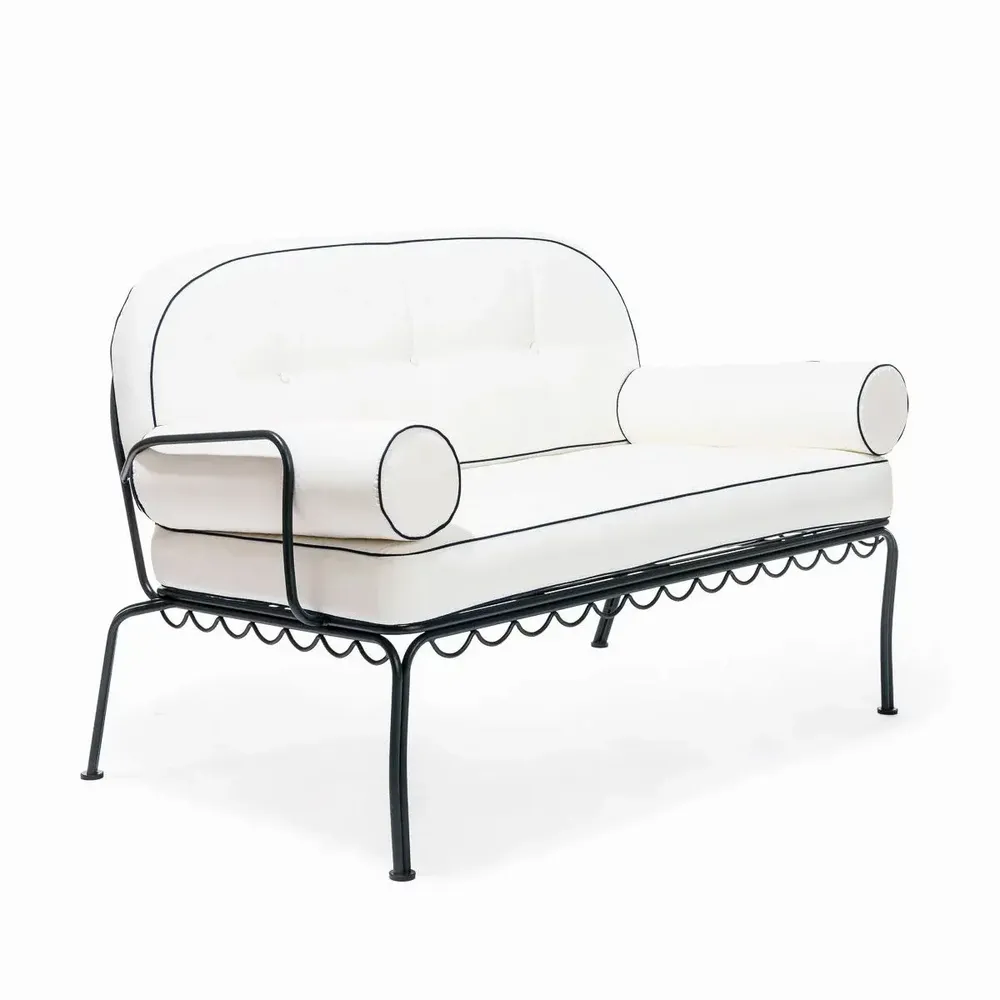 Lawn armchairs - The Al Fresco Love Seat - BUSINESS & PLEASURE CO.
