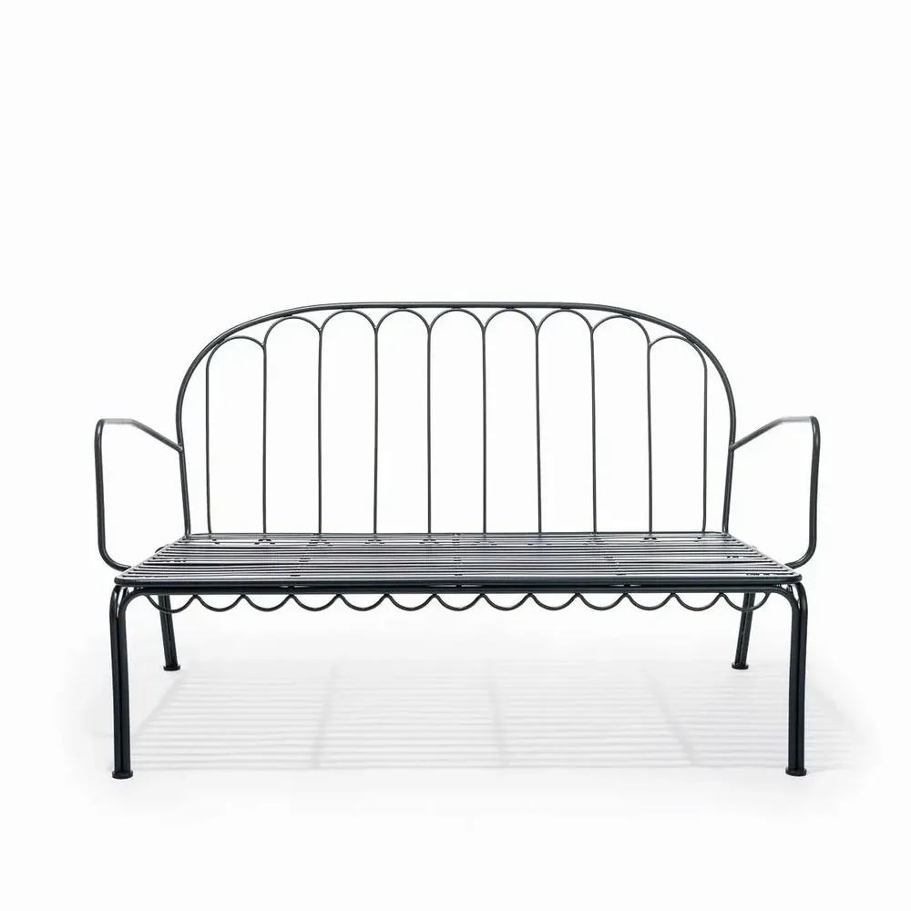 Lawn armchairs - The Al Fresco Love Seat - BUSINESS & PLEASURE CO.