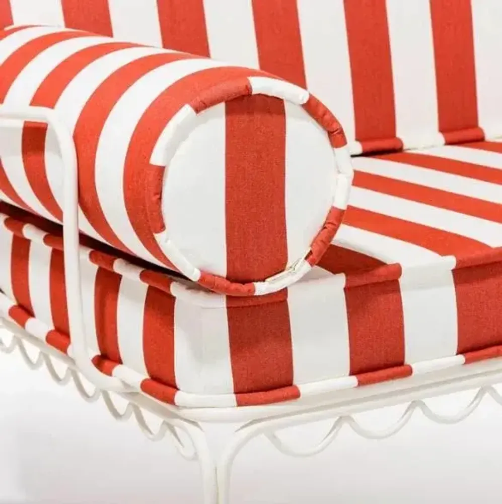 Lawn armchairs - The Al Fresco Love Seat - BUSINESS & PLEASURE CO.
