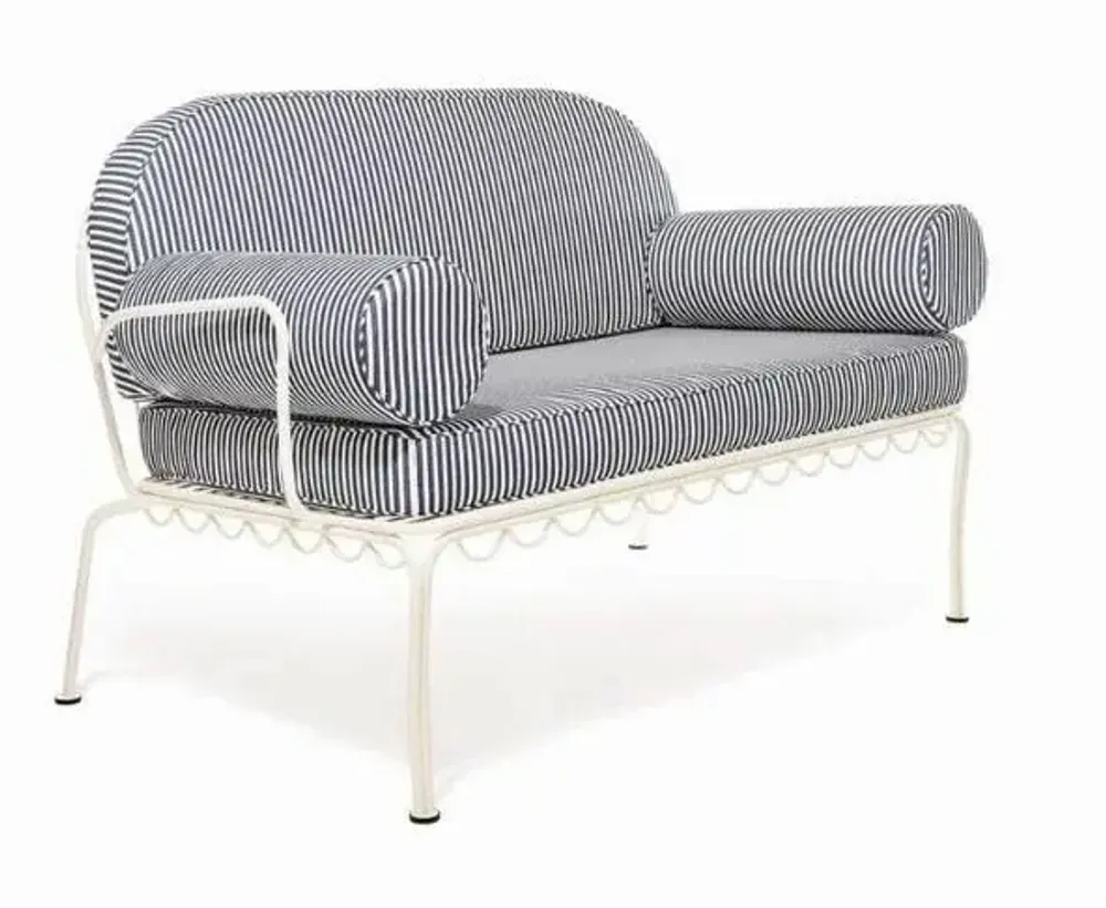 Lawn armchairs - The Al Fresco Love Seat - BUSINESS & PLEASURE CO.
