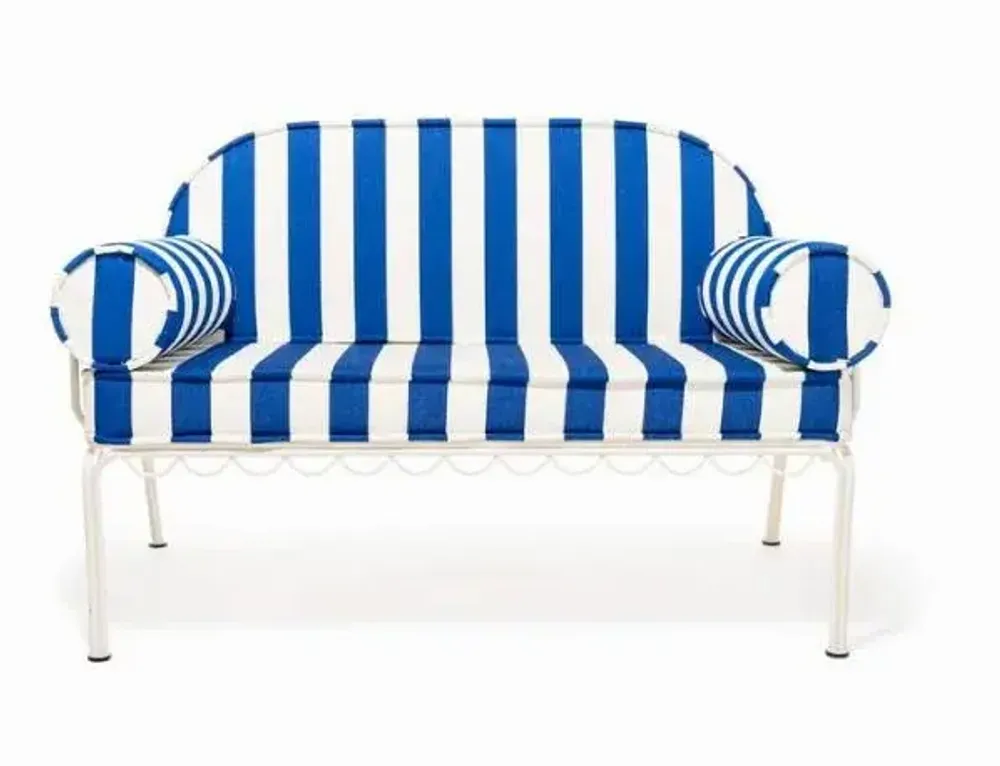 Lawn armchairs - The Al Fresco Love Seat - BUSINESS & PLEASURE CO.