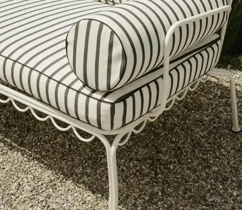 Lawn armchairs - The Al Fresco Love Seat - BUSINESS & PLEASURE CO.