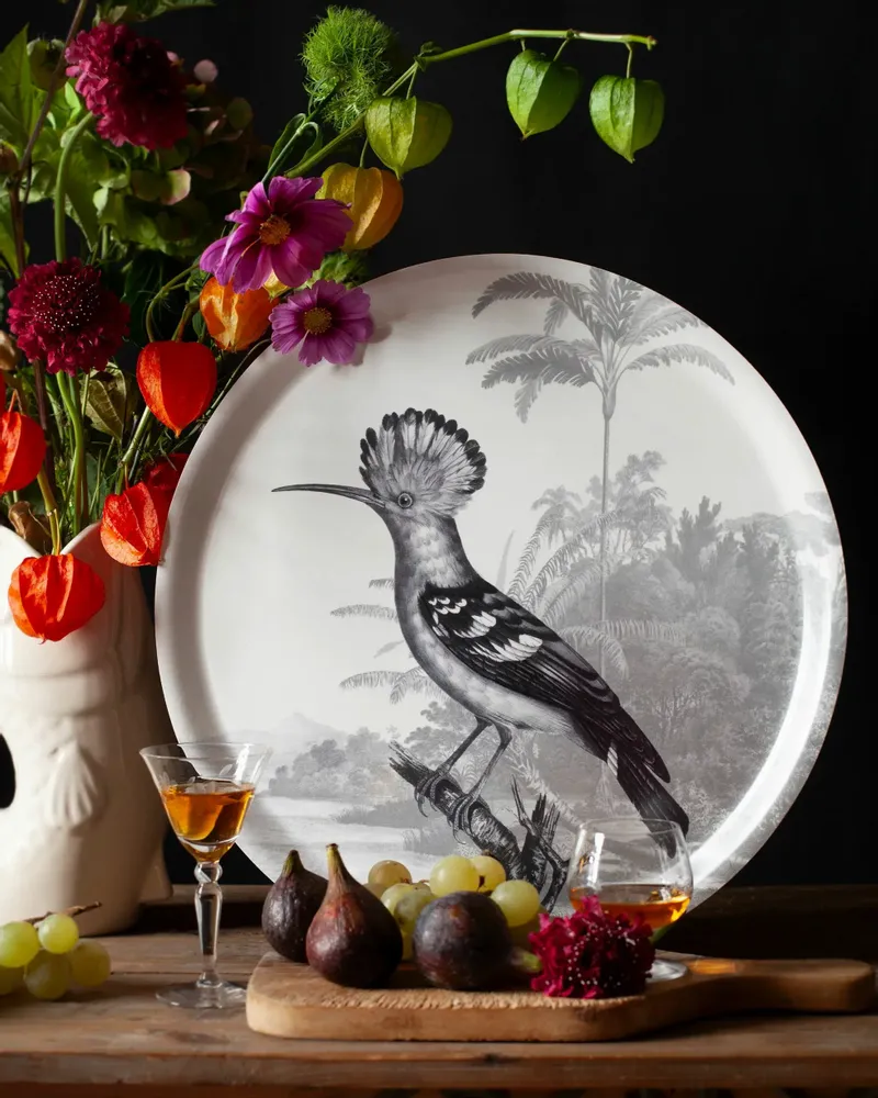 Trays - Huppe round tray - PARADISIO IMAGINARIUM