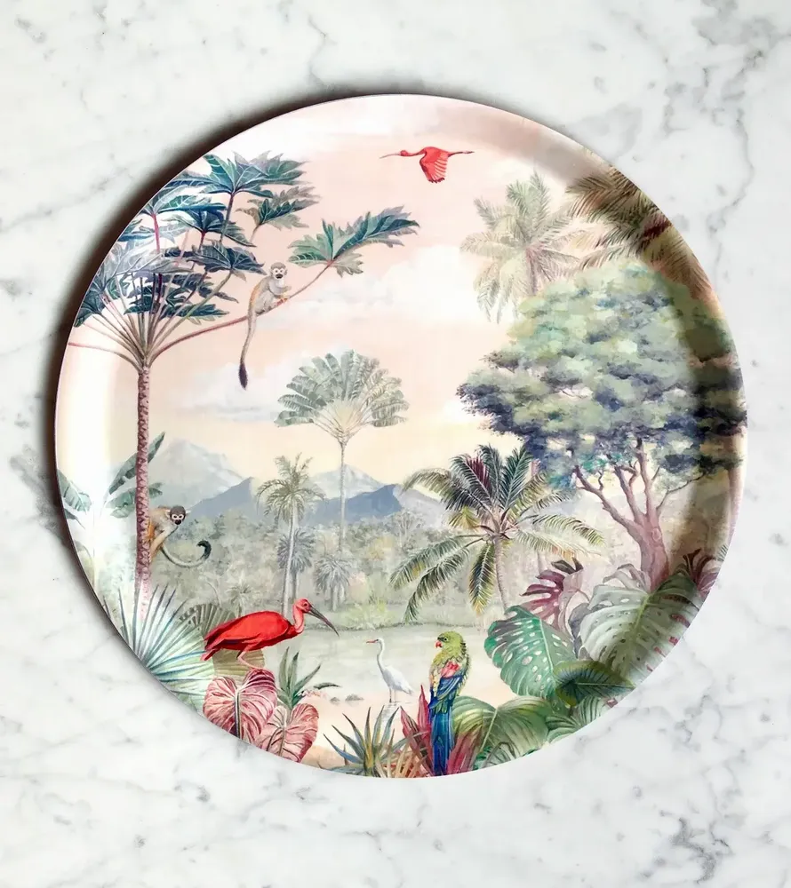 Plateaux - Plateau  rond Bahia - PARADISIO IMAGINARIUM