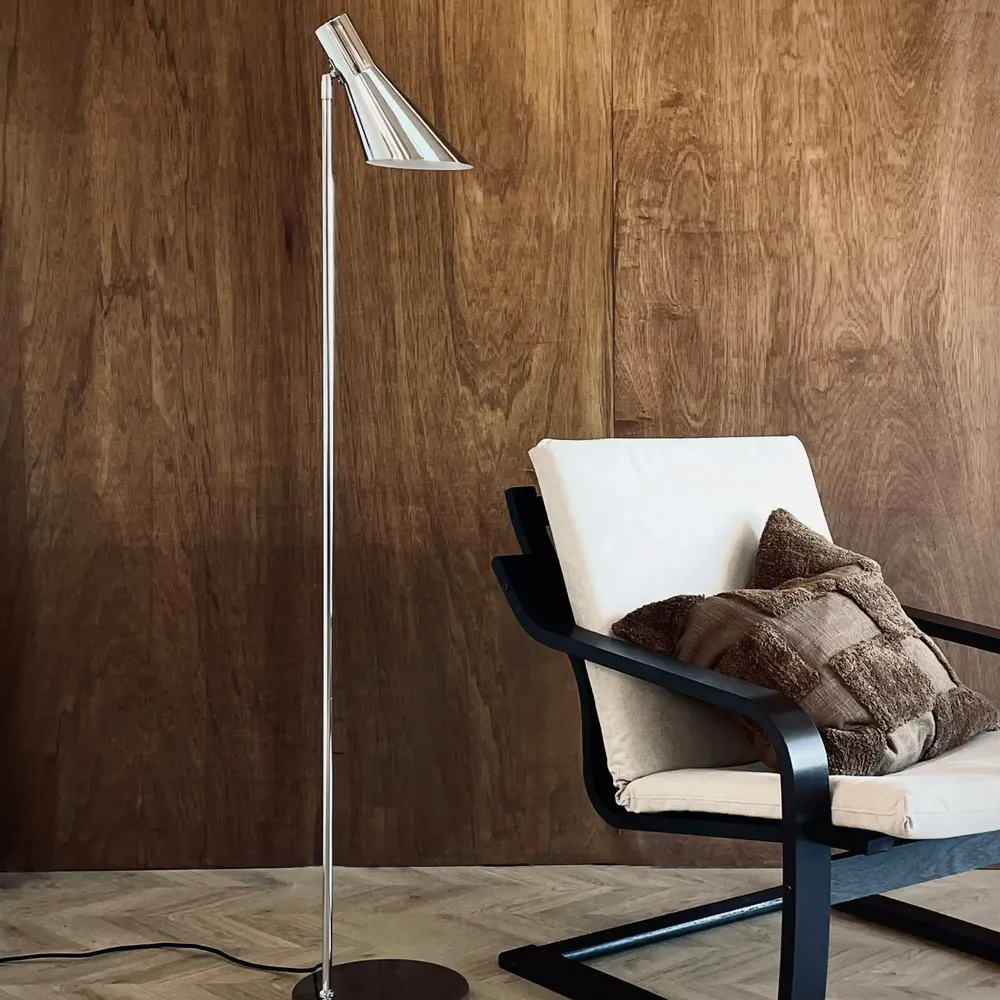 Floor lamps - DL12 Chrome Floor lamp - DYBERG LARSEN