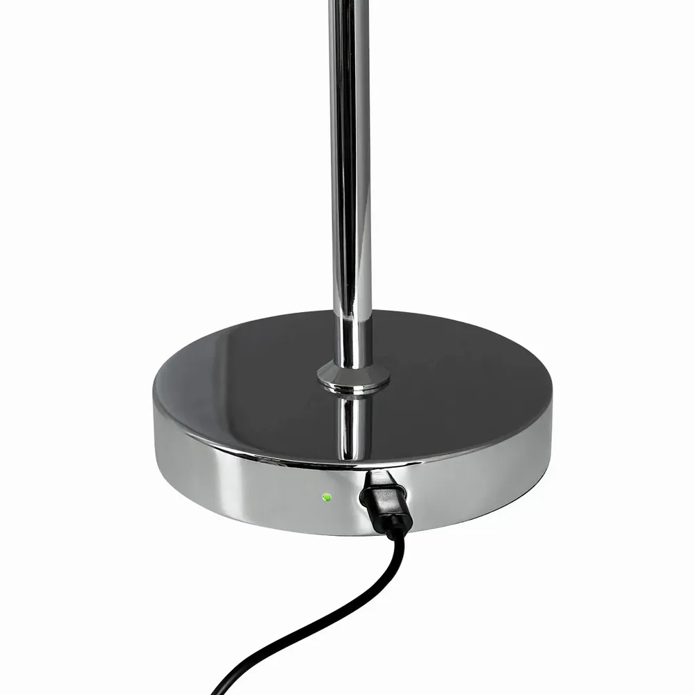 Table lamps - Stockholm LED Chrome Table Lamp v. 2.0 - DYBERG LARSEN