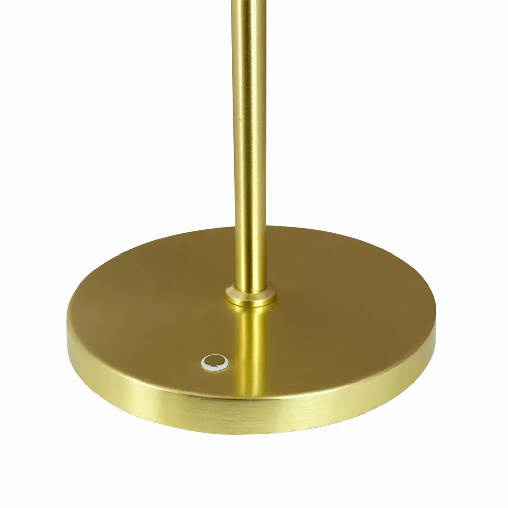 Lampes à poser - Lampe de table DL20 LED Opale/Laiton rechargeable - DYBERG LARSEN