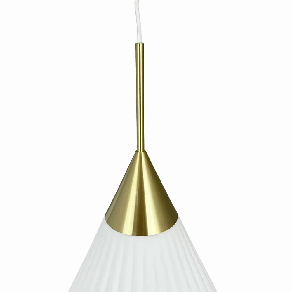 Suspensions - Ballon Opale/laiton Pendentif Grand - DYBERG LARSEN