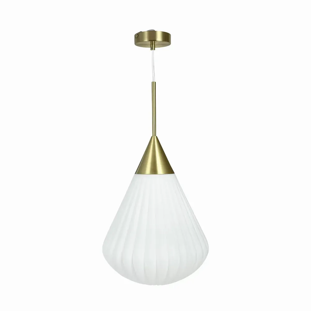 Suspensions - Ballon Opale/laiton Pendentif Grand - DYBERG LARSEN