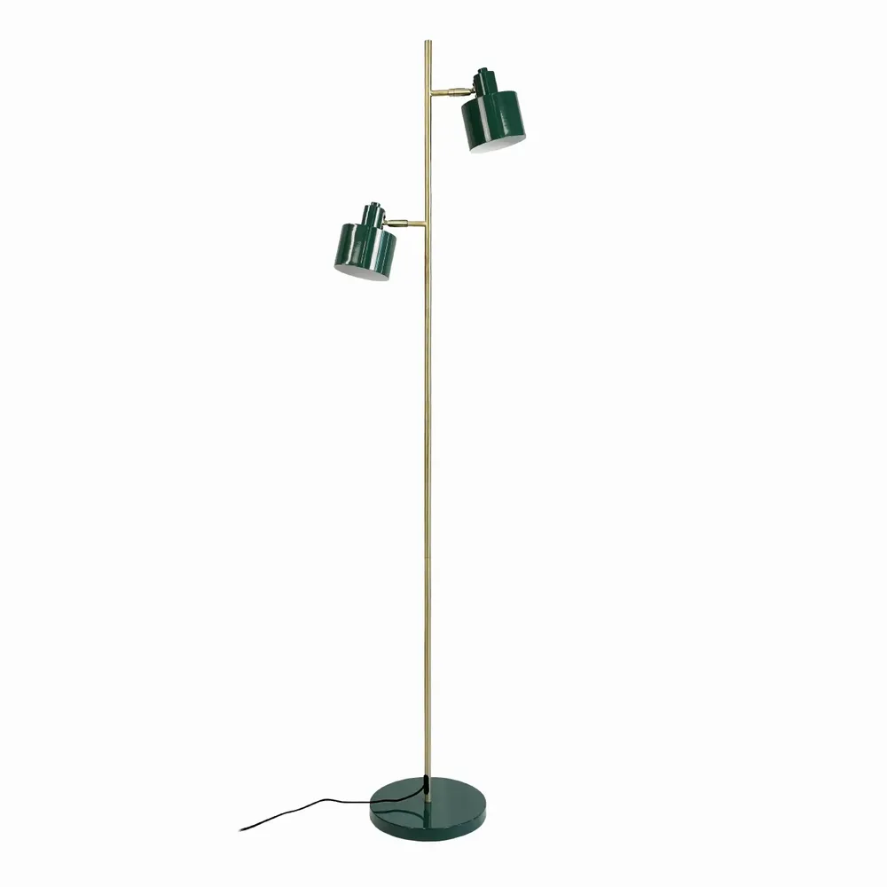 Floor lamps - Ocean Dark green/ brass Floor lamp - DYBERG LARSEN