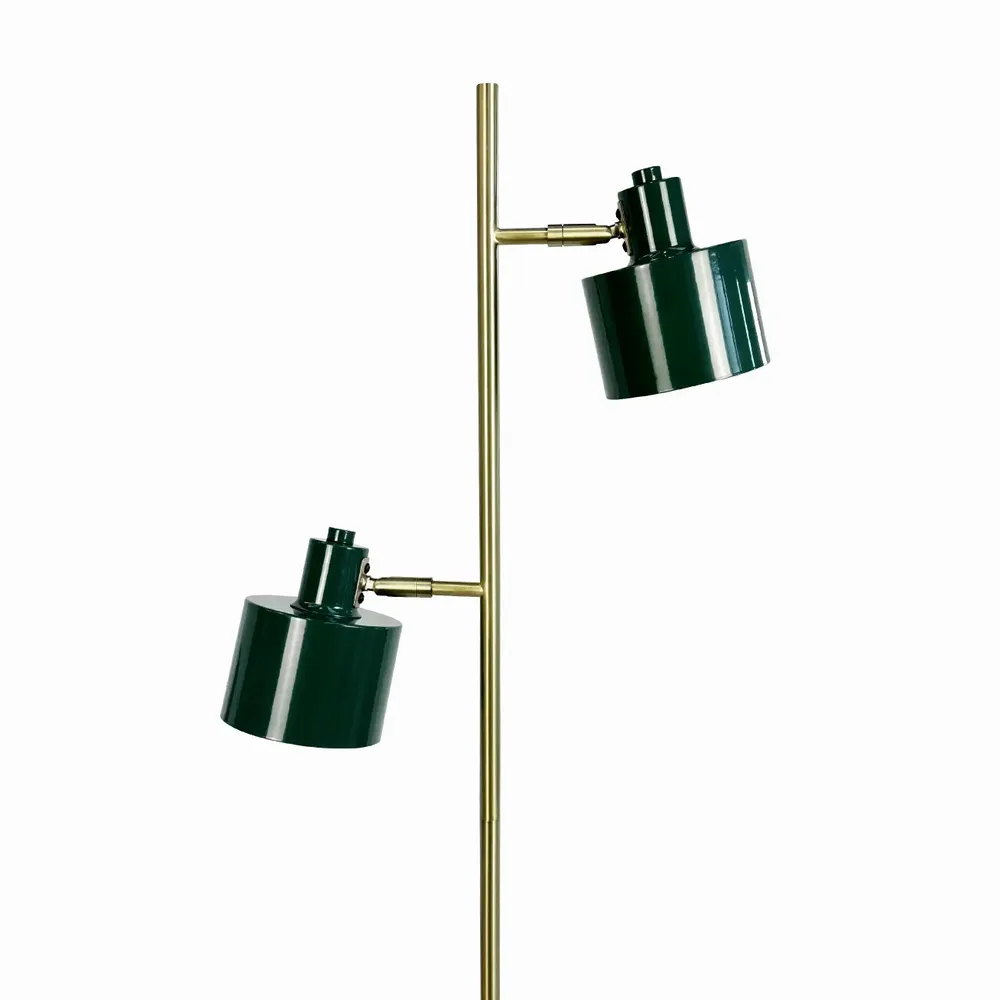 Floor lamps - Ocean Dark green/ brass Floor lamp - DYBERG LARSEN