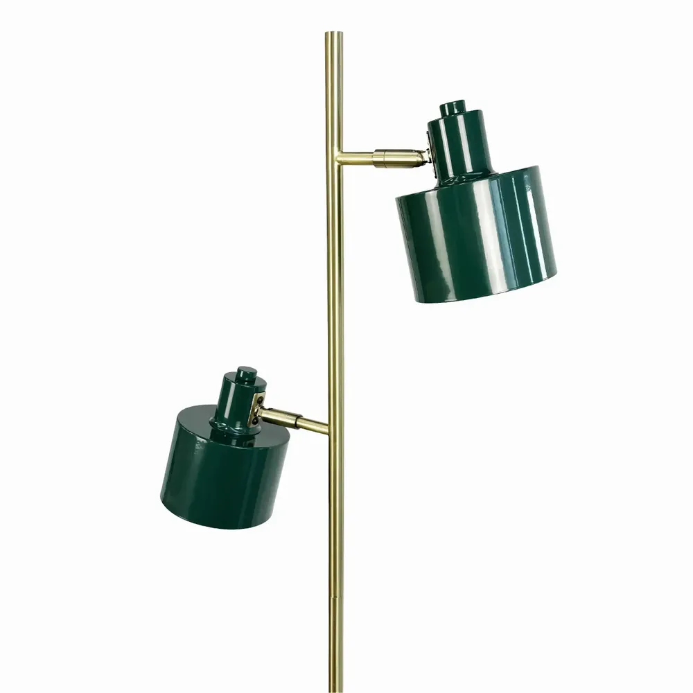 Floor lamps - Ocean Dark green/ brass Floor lamp - DYBERG LARSEN