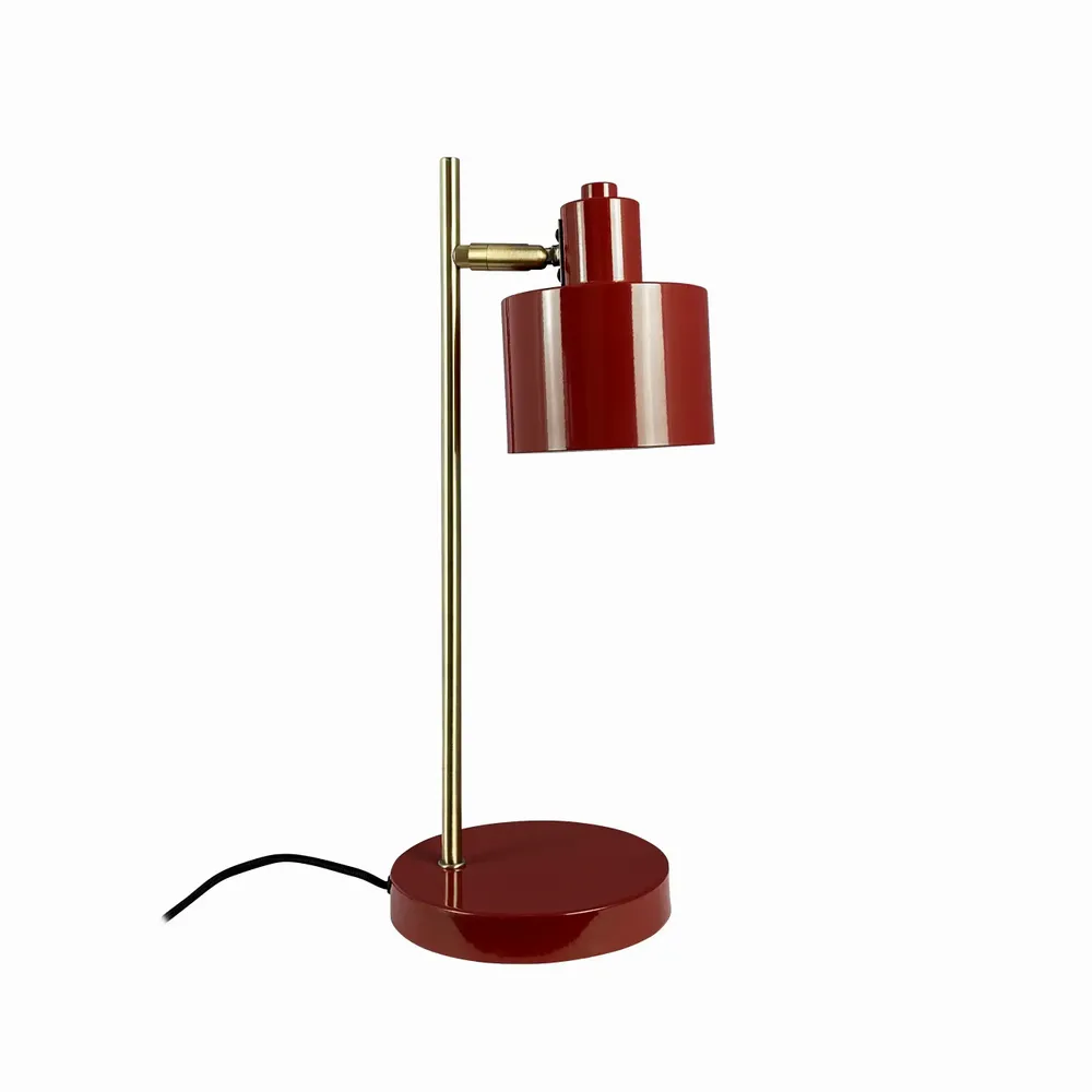 Lampes à poser - Lampe de table Ocean Rouge foncé/laiton - DYBERG LARSEN
