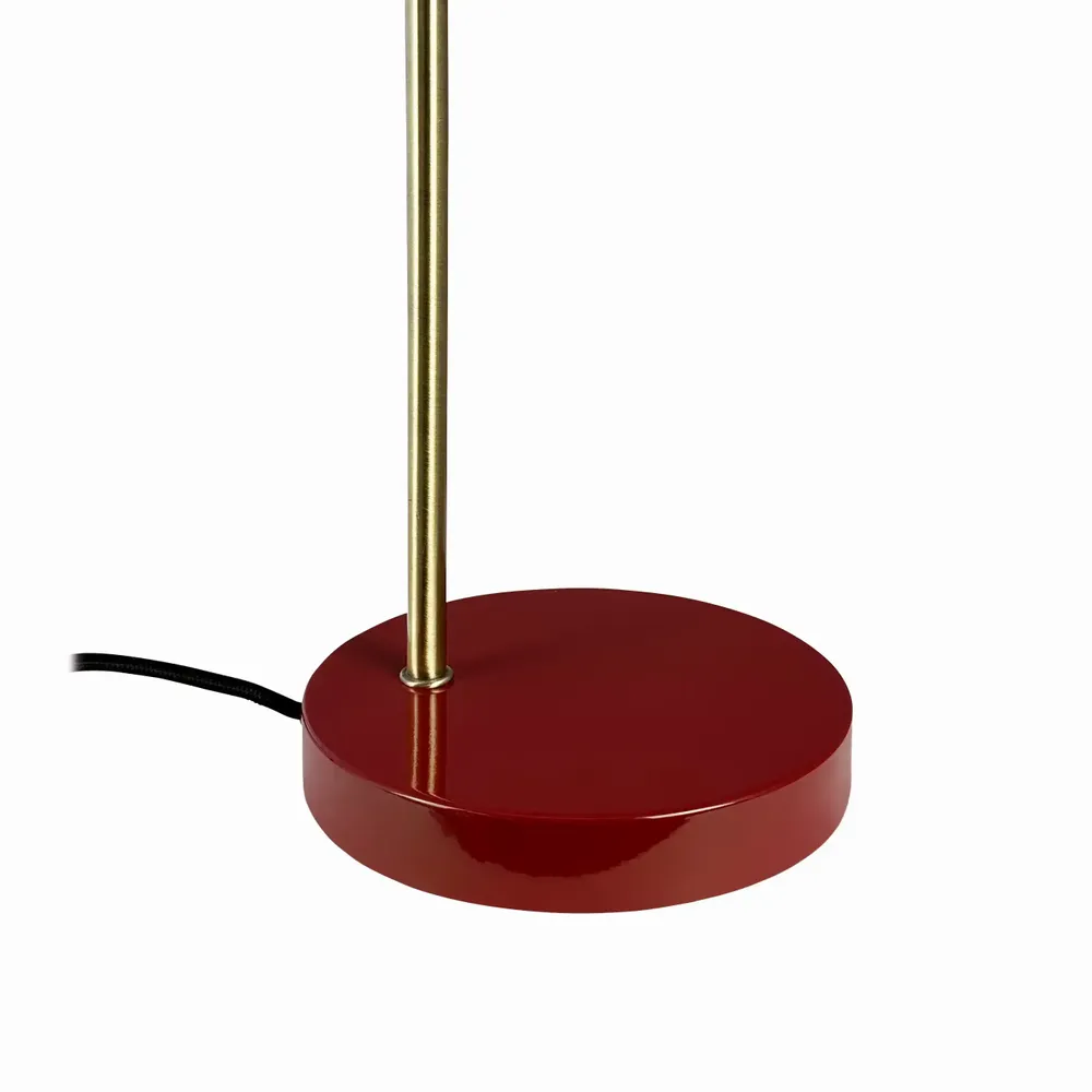 Lampes à poser - Lampe de table Ocean Rouge foncé/laiton - DYBERG LARSEN