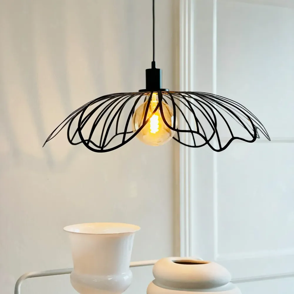 Suspensions - Suspension Blumen noir mat - DYBERG LARSEN