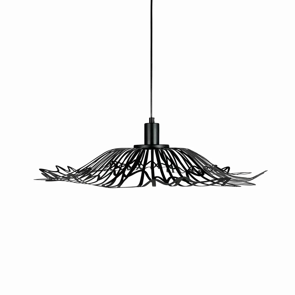 Hanging lights - Flora Matte black Pendant Large - DYBERG LARSEN