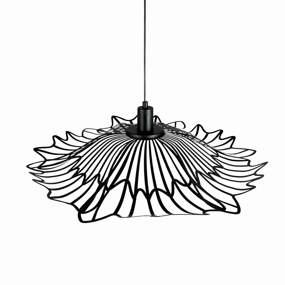 Hanging lights - Flora Matte black Pendant Large - DYBERG LARSEN