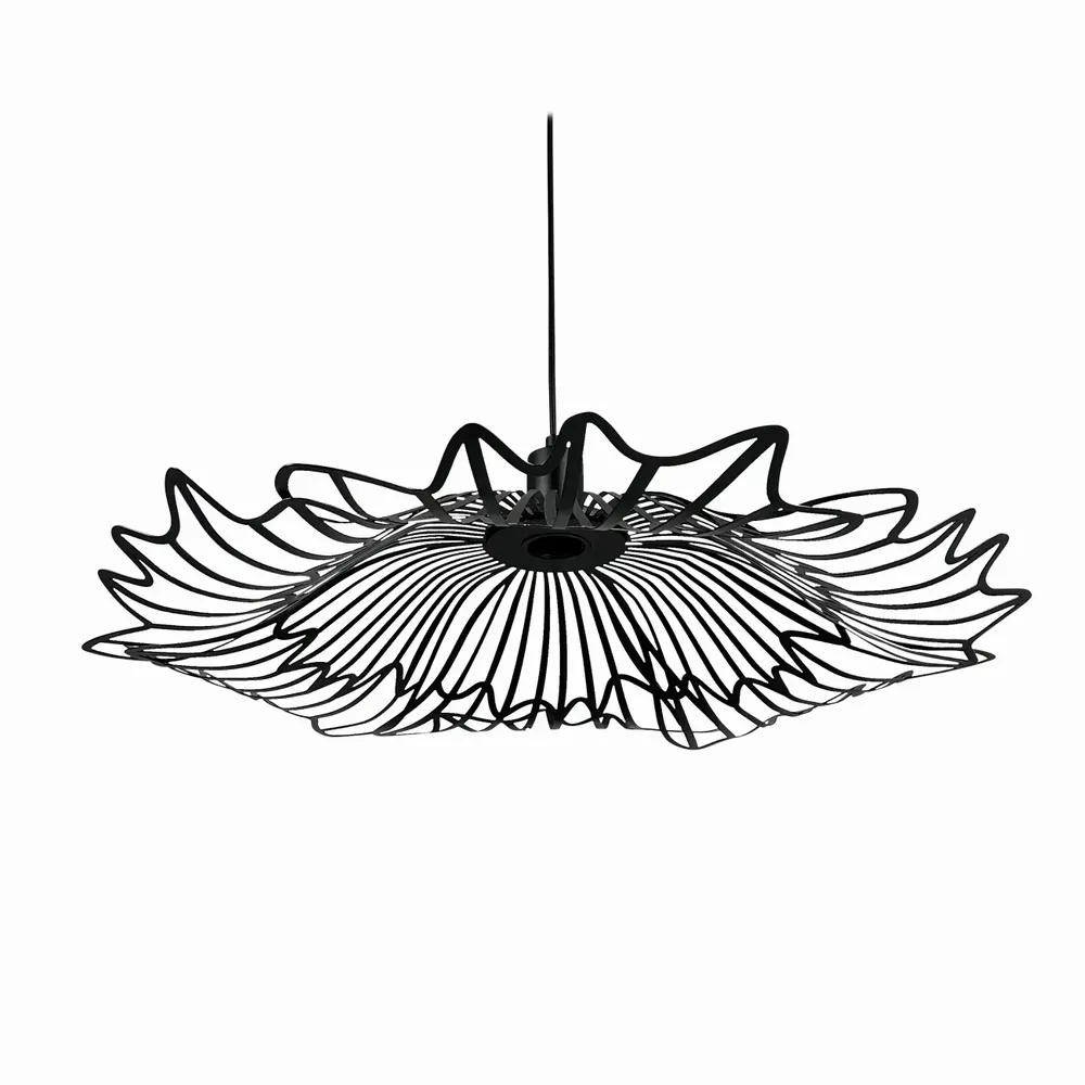 Hanging lights - Flora Matte black Pendant Large - DYBERG LARSEN