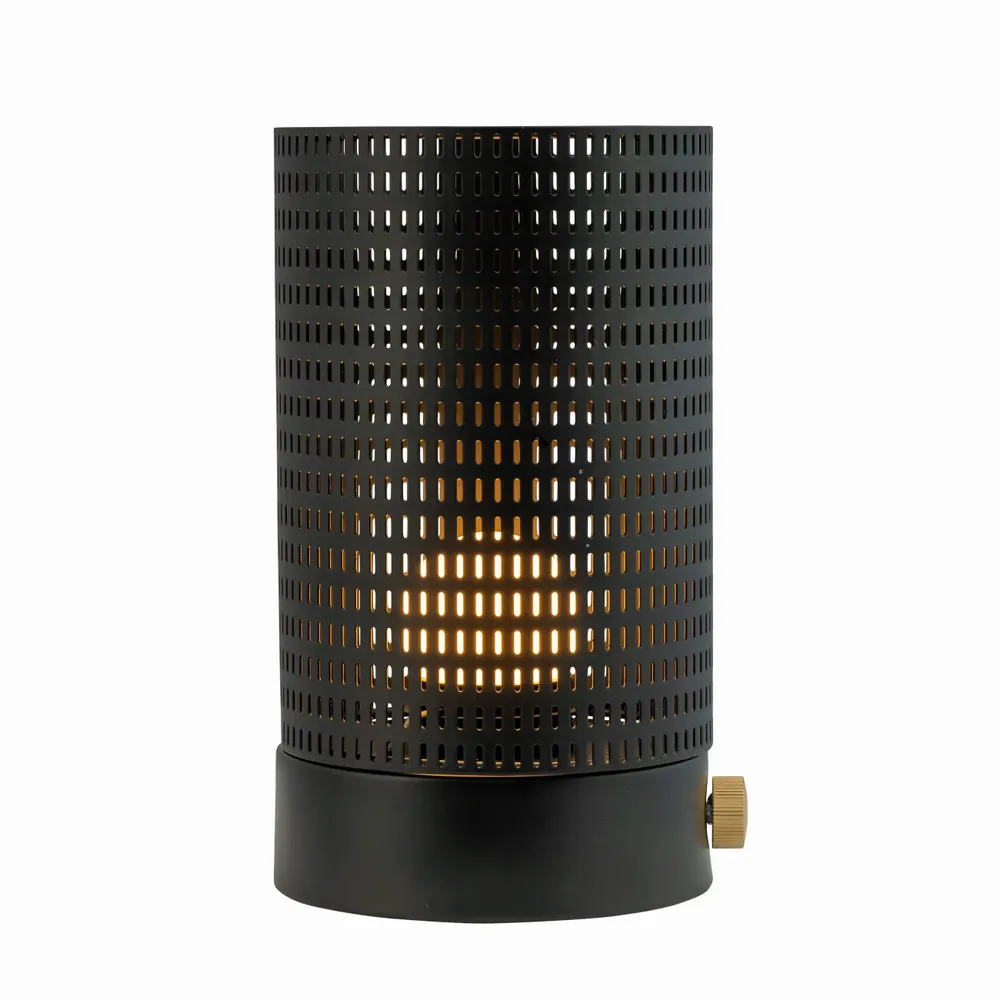 Lampes à poser - Lanterne grillagée noir/laiton - DYBERG LARSEN